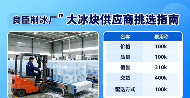 贵阳大冰块供应 工厂降温就用良臣制冰厂
