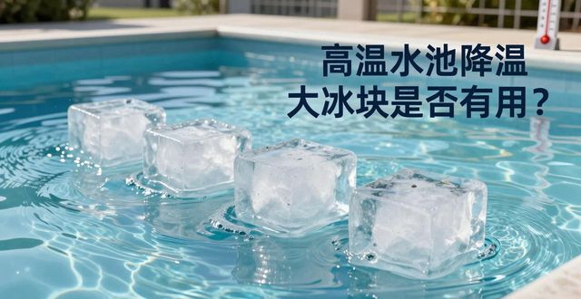 贵阳高温水池降温大冰块，到底管不管用？